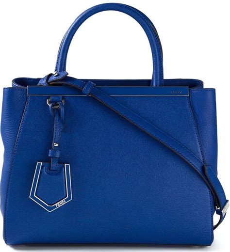 fendi 2jours bag blue|fendi bag price list.